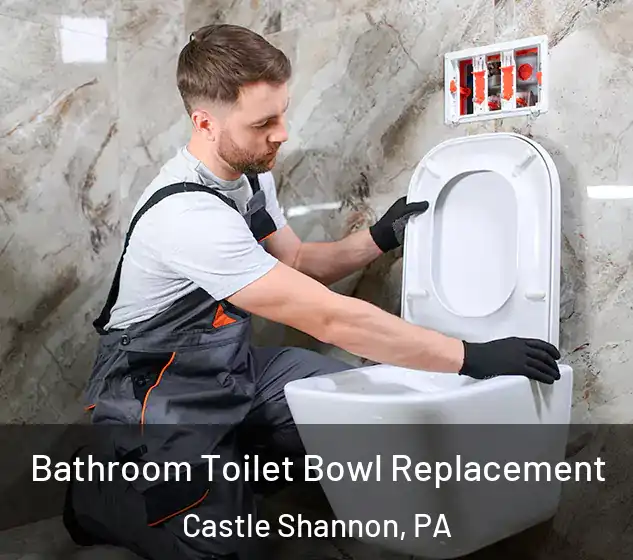  Bathroom Toilet Bowl Replacement Castle Shannon, PA
