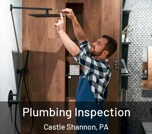  Plumbing Inspection Castle Shannon, PA