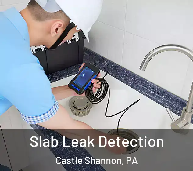  Slab Leak Detection Castle Shannon, PA
