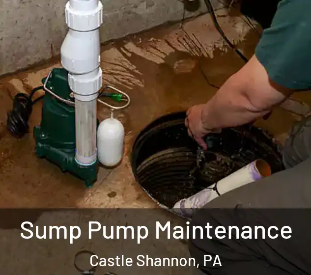  Sump Pump Maintenance Castle Shannon, PA