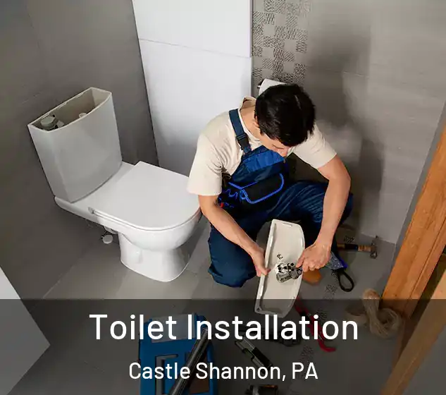  Toilet Installation Castle Shannon, PA